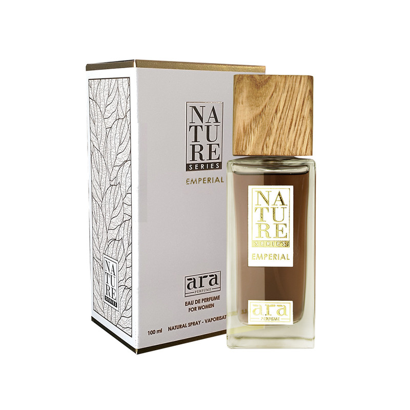 ادوپرفیوم زنانه پرفیوم آرا مدل NATURE IMPERIAL با رایحه گرم حجم 100 میلی‌لیتر