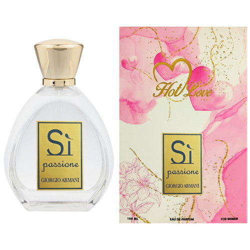 ادوپرفیوم زنانه هات لاو مدل جورجیو آرمانی سی پشن اکلت حجم 100 میلیلیتر