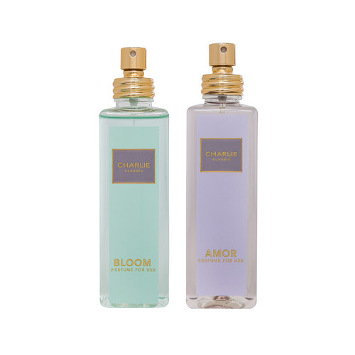 ادوپرفیوم زنانه چارلی مدل bloom - amor با رایحه معتدل حجم 100 میلیلیتر مجموعه 2 عددی