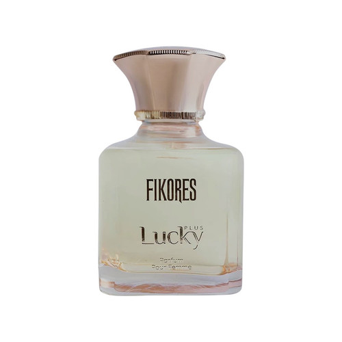 ادوپرفیوم زنانه فیکورس مدل lucky plus با رایحه گرم حجم 100 میلیلیتر