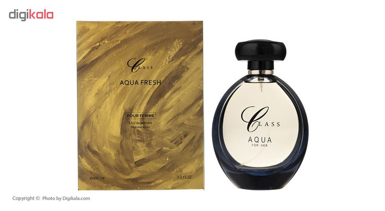 ادو پرفیوم زنانه کلس مدل Aqua Fresh حجم 100 میلی لیتر