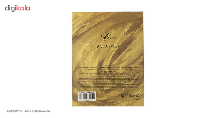 ادو پرفیوم زنانه کلس مدل Aqua Fresh حجم 100 میلی لیتر