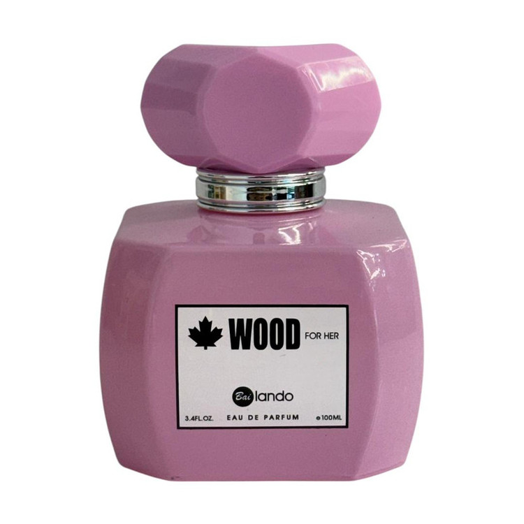 ادوپرفیوم زنانه بایلندو مدل WOOD با رایحه خنک حجم 100 میلیلیتر