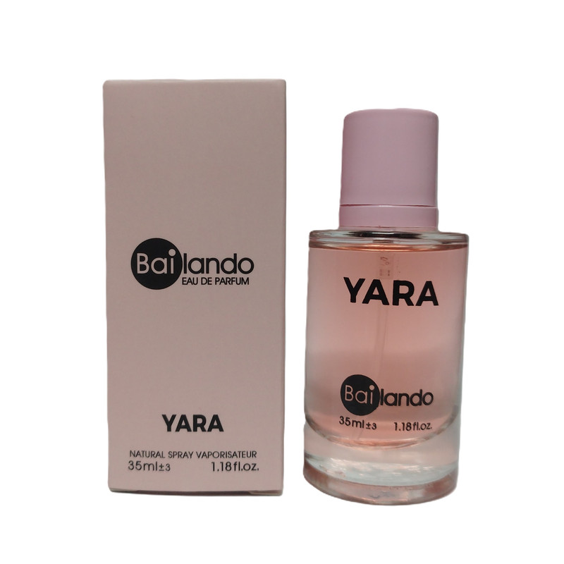 عطر جیبی زنانه بایلندو مدل یارا با رایحه شیرین حجم 35 میلی‌لیتر