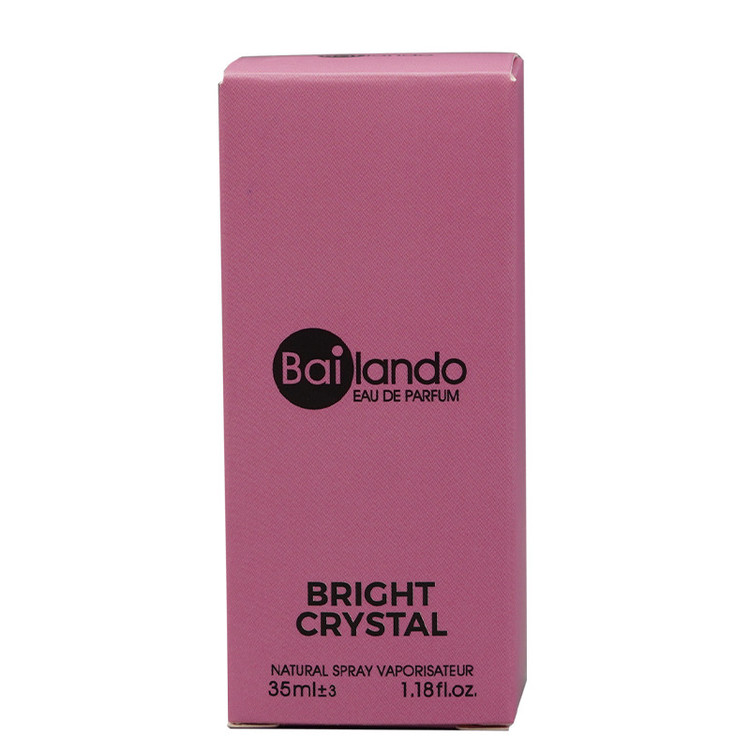 عطر جیبی زنانه بایلندو مدل BRIGHT CRYSTAL با رایحه خنک حجم 35 میلیلیتر
