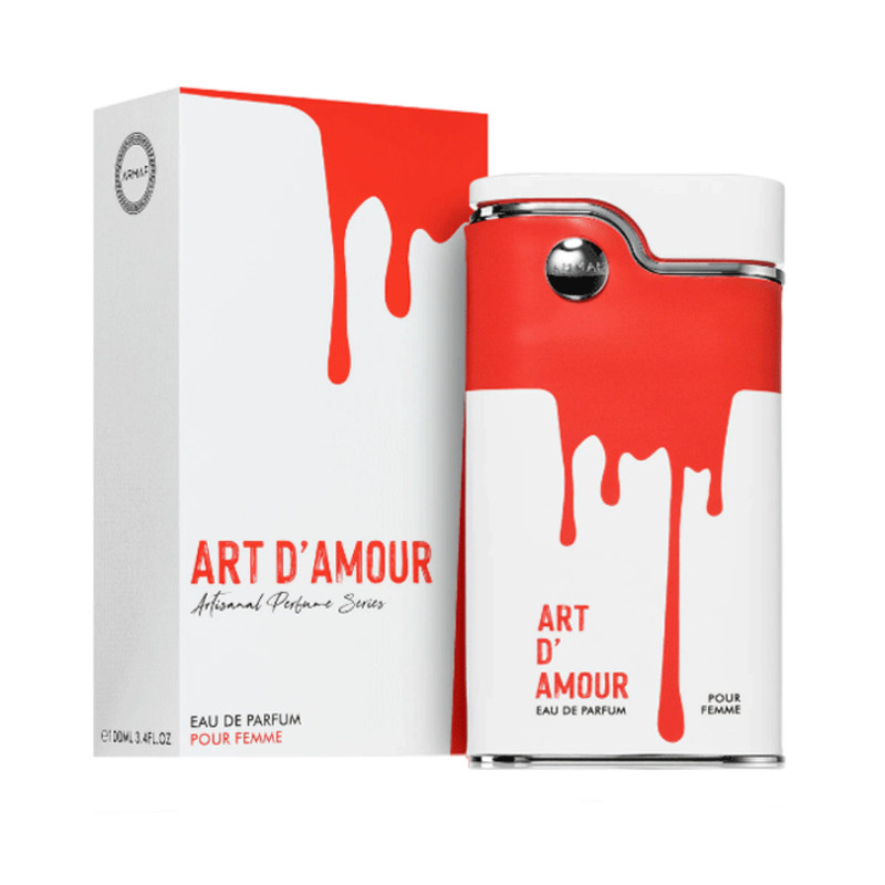 ادوپرفیوم زنانه آرماف مدل ART D' AMOUR با رایحه گرم حجم 100 میلیلیتر