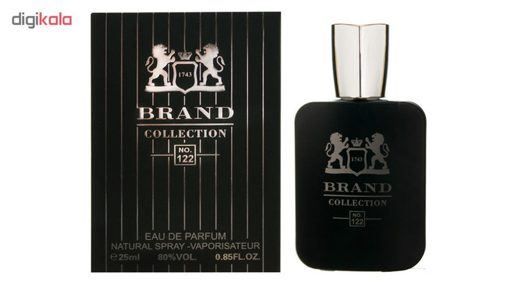 عطر جیبی مردانه برند کالکشن مدل 122