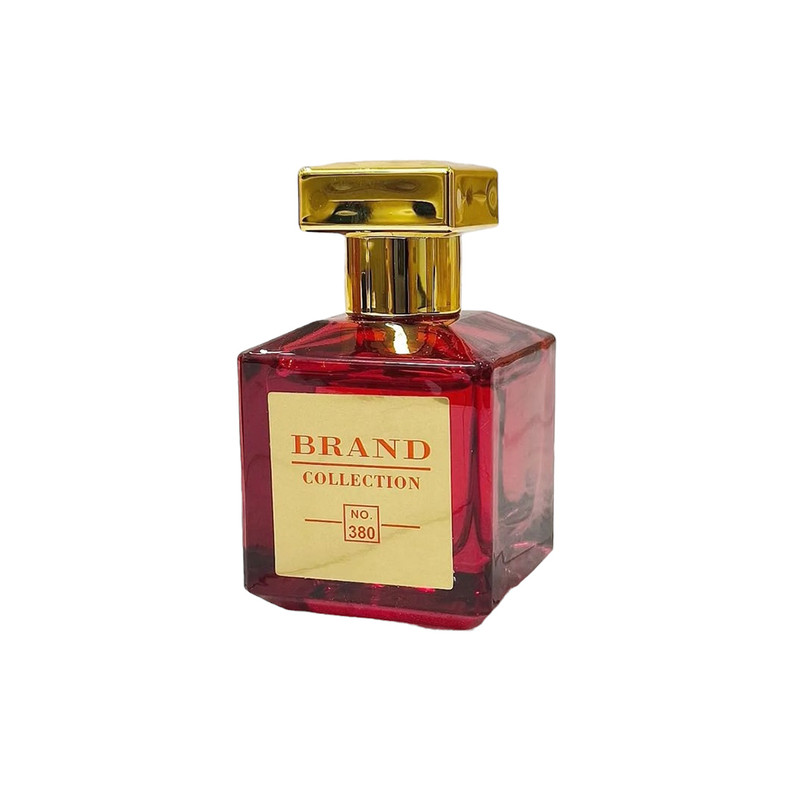 عطر جیبی برند کالکشن مدل باکارات رژ کد 380 حجم 25 میلی لیتر