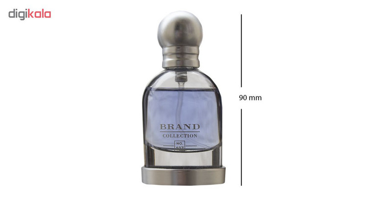 عطر جیبی زنانه برند کالکشن مدل 107 حجم 25 میلی لیتر