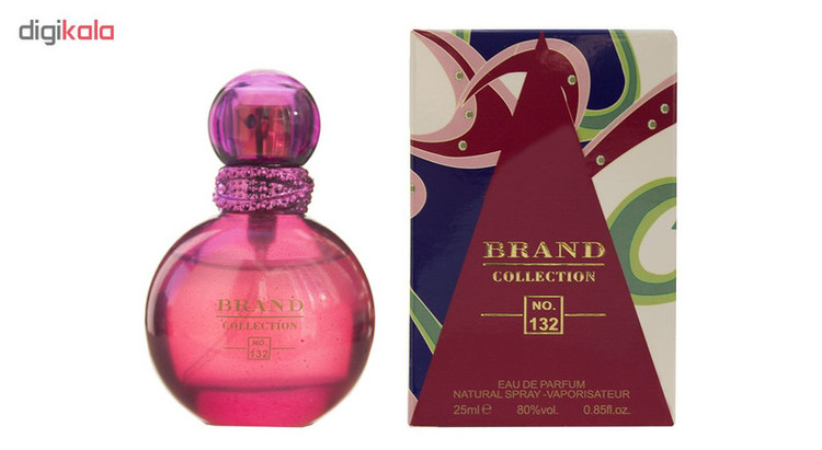 عطر جیبی زنانه برند کالکشن مدل 132 حجم 25 میلی لیتر