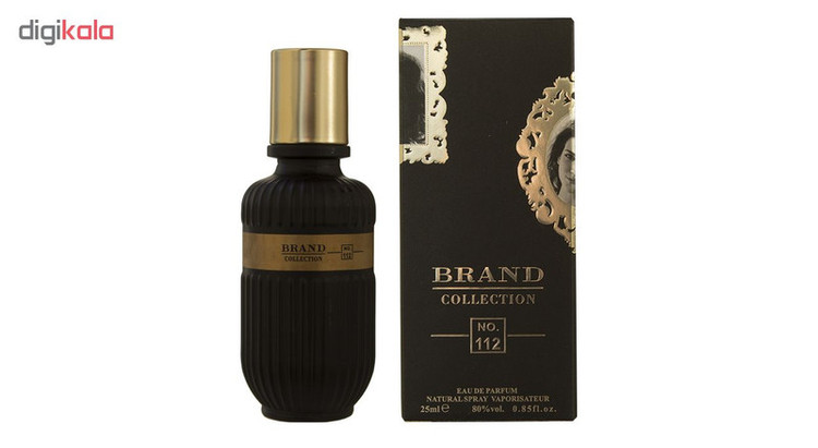 عطر جیبی زنانه برند کالکشن مدل 112 حجم 25 میلی لیتر