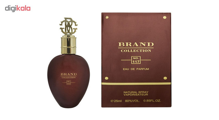 عطر جیبی زنانه برند کالکشن مدل 117 حجم 25 میلی لیتر