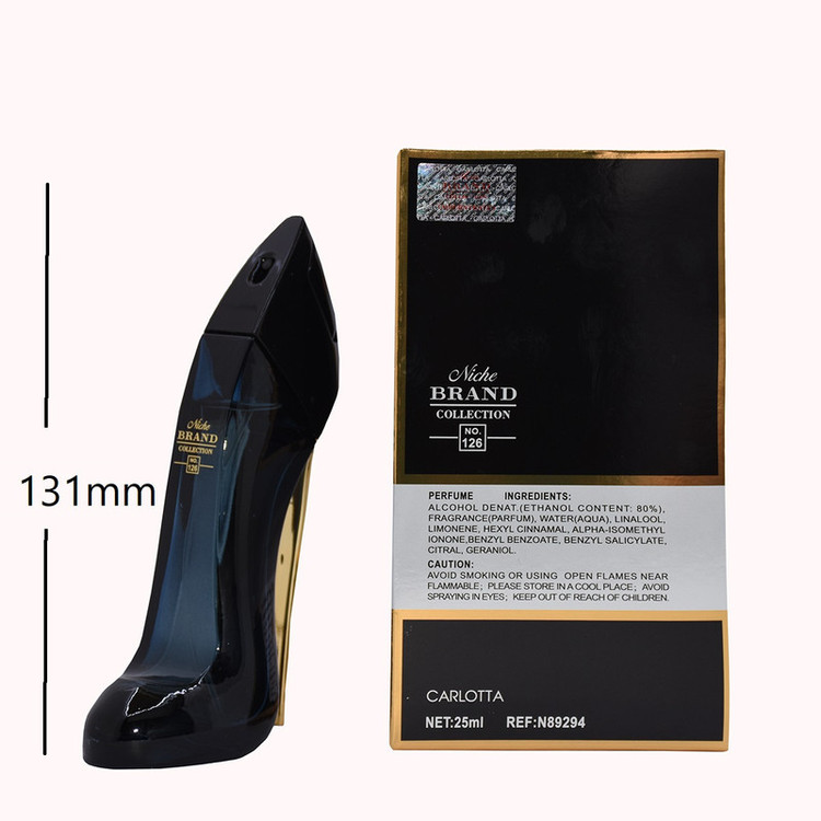 عطر جیبی زنانه نیچ برند کالکشن مدل 126- good girl حجم 25 میلی لیتر