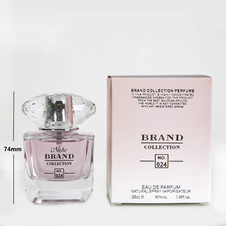 عطر جیبی زنانه نیچ برند کالکشن مدل Bright Crystal-024 حجم 25 میلی لیتر