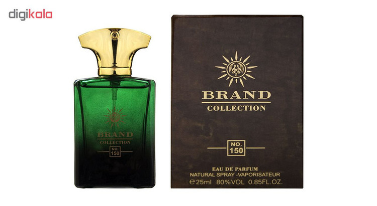 عطر جیبی مردانه برند کالکشن مدل 150 حجم 25 میلی لیتر