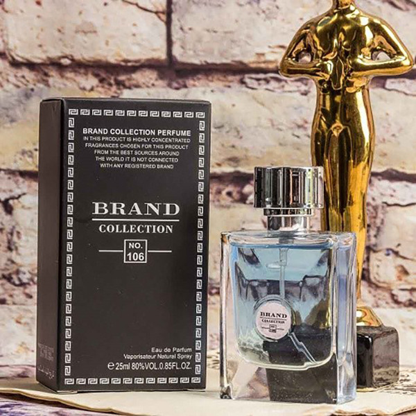 عطر جیبی برند کالکشن مدل ورساچه شماره 106 حجم 25 میلی لیتر