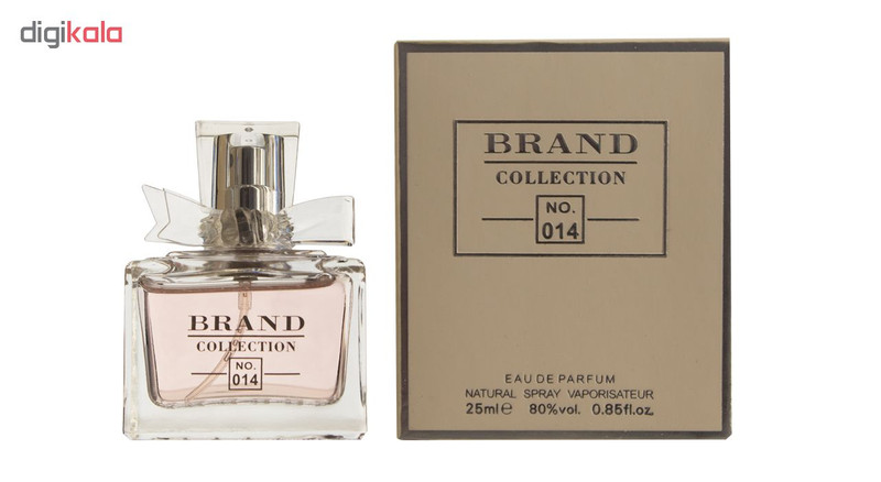 عطر جیبی زنانه برند کالکشن مدل 014