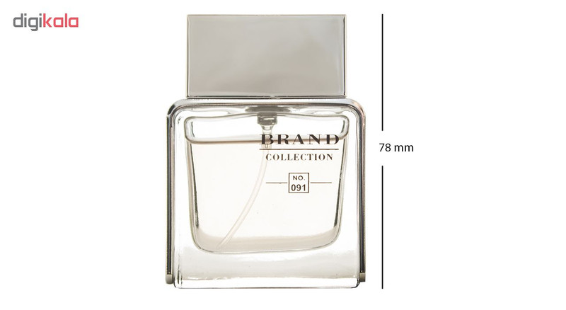 عطر جیبی مردانه برند کالکشن مدل 091 ایفوریا حجم 25 میلی لیتر