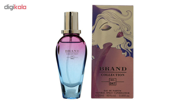 عطر جیبی زنانه برند کالکشن مدل 047 حجم 25 میلی لیتر