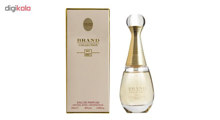 عطر جیبی زنانه برند کالکشن مدل 007