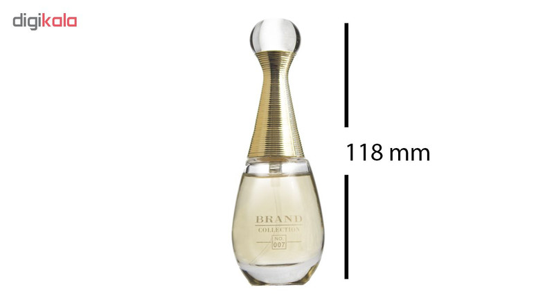 عطر جیبی زنانه برند کالکشن مدل 007