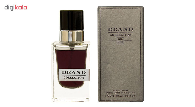 عطر جیبی مردانه برند کالکشن مدل 086 حجم 25 میلی لیتر