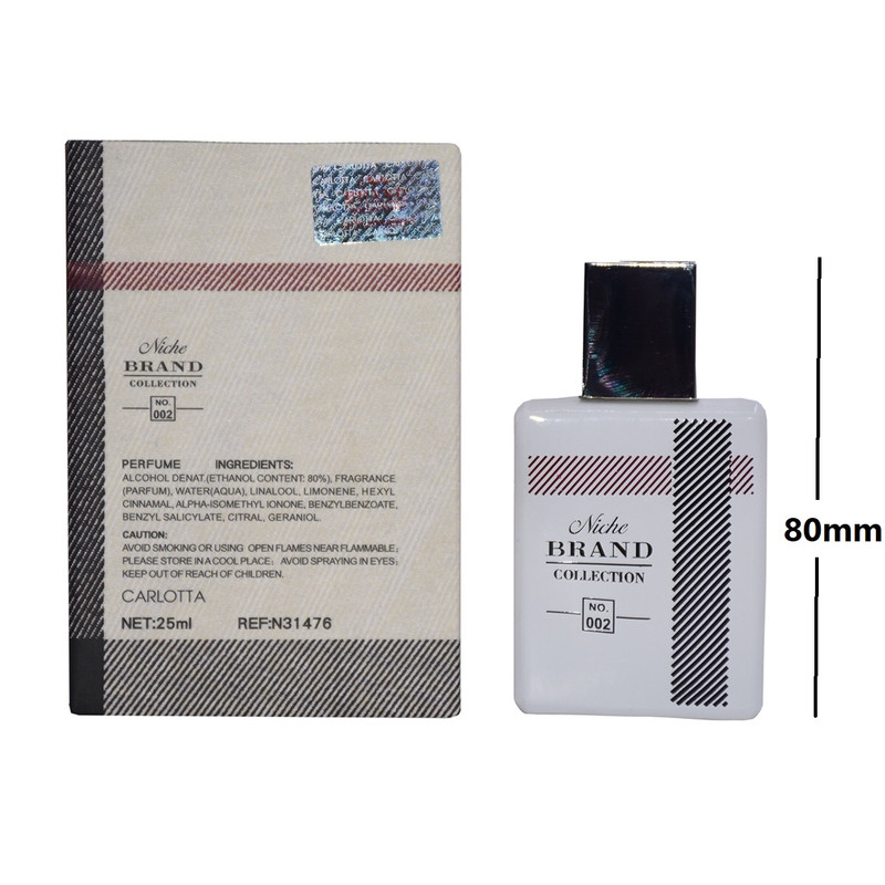 عطر جیبی زنانه نیچ برند کالکشن مدل Burberry London-002 حجم 25 میلی لیتر