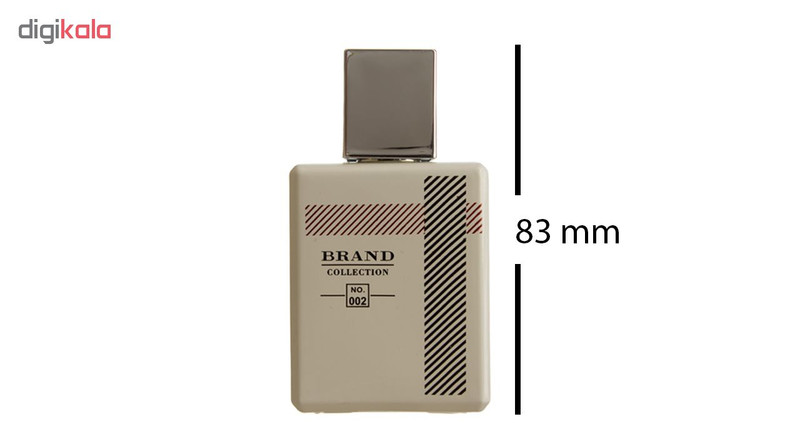 عطر جیبی زنانه برند کالکشن مدل 002