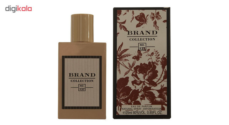 عطر جیبی زنانه برند کالکشن مدل 137 حجم 25 میلی لیتر