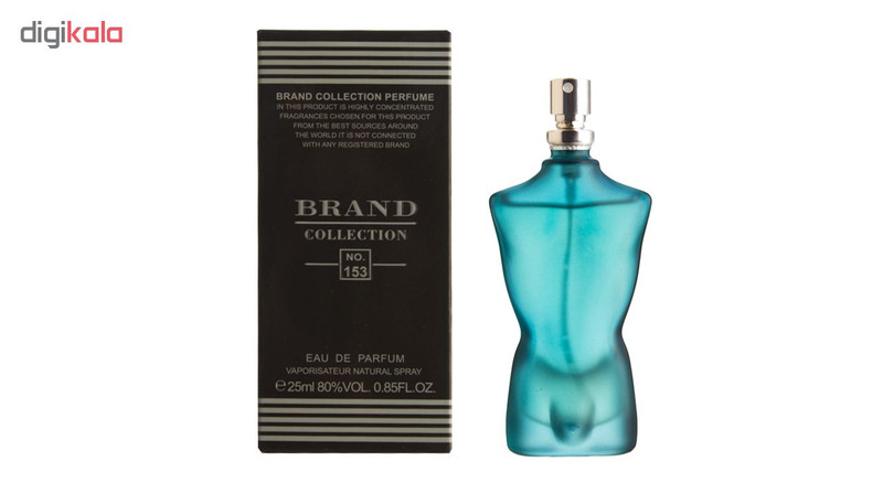 عطر جیبی مردانه برند کالکشن مدل 153