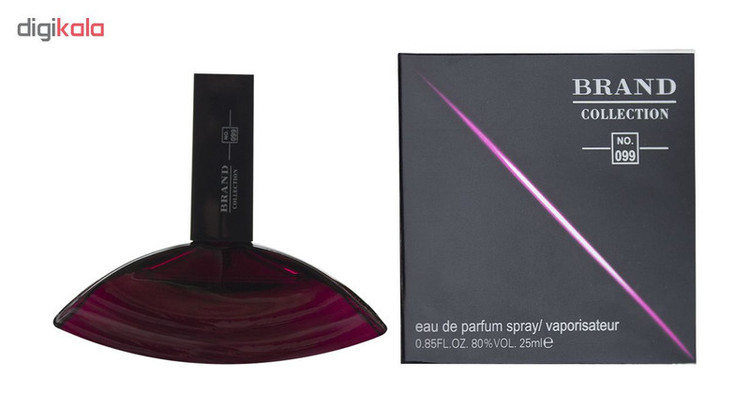 عطر جیبی زنانه برند کالکشن مدل 099 حجم 25 میلی لیتر