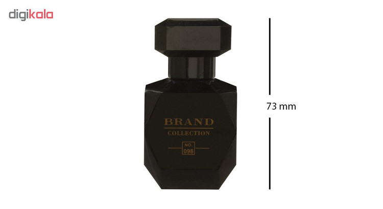 عطر جیبی زنانه برند کالکشن مدل 098 حجم 25 میلی لیتر