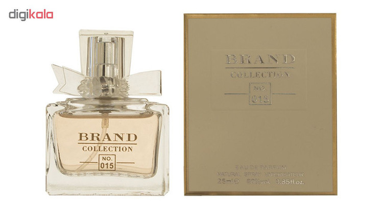 عطر جیبی زنانه برند کالکشن مدل 015 حجم 25 میلی لیتر