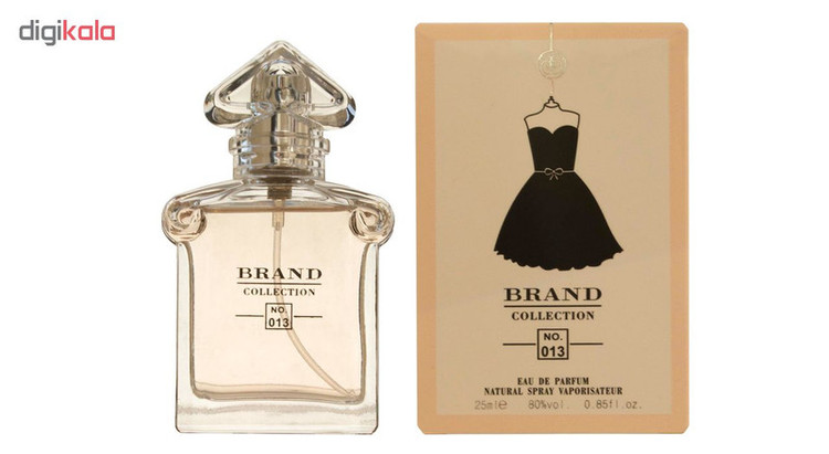 عطر جیبی زنانه برند کالکشن مدل 013 حجم 25 میلی لیتر