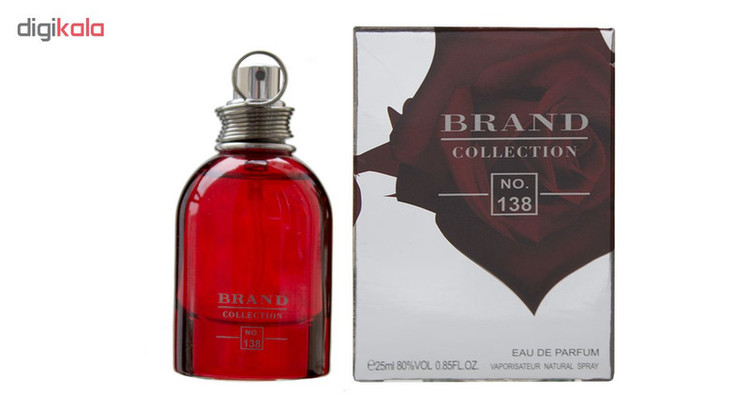 عطر جیبی زنانه برند کالکشن مدل 138 حجم 25 میلی لیتر