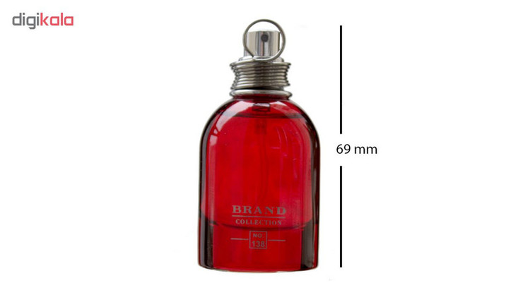 عطر جیبی زنانه برند کالکشن مدل 138 حجم 25 میلی لیتر