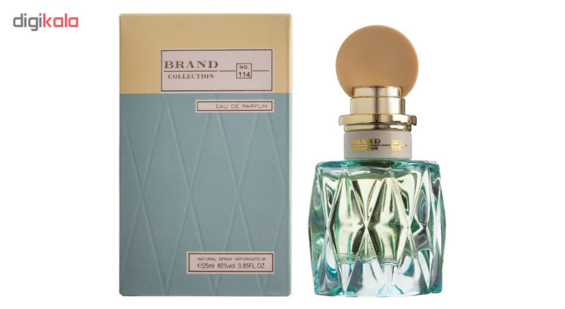 عطر جیبی زنانه برند کالکشن مدل 114