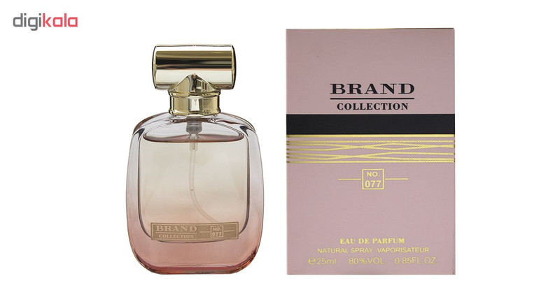 عطر جیبی زنانه برند کالکشن مدل 077 حجم 25 میلی لیتر