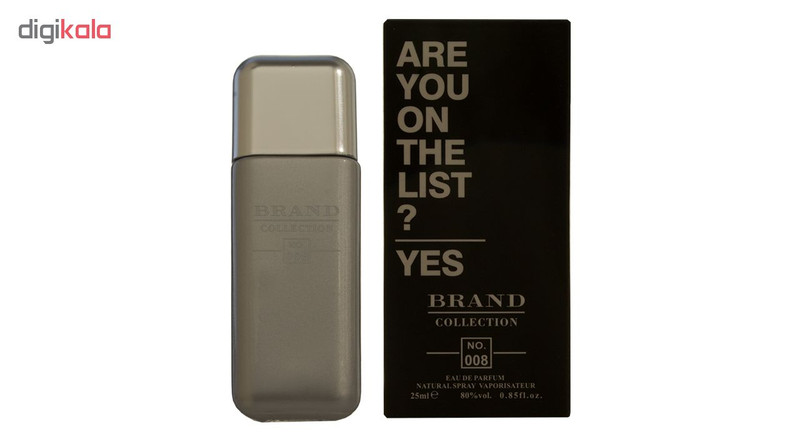 عطر جیبی برند کالکشن مدل 008 حجم 25 میلی لیتر