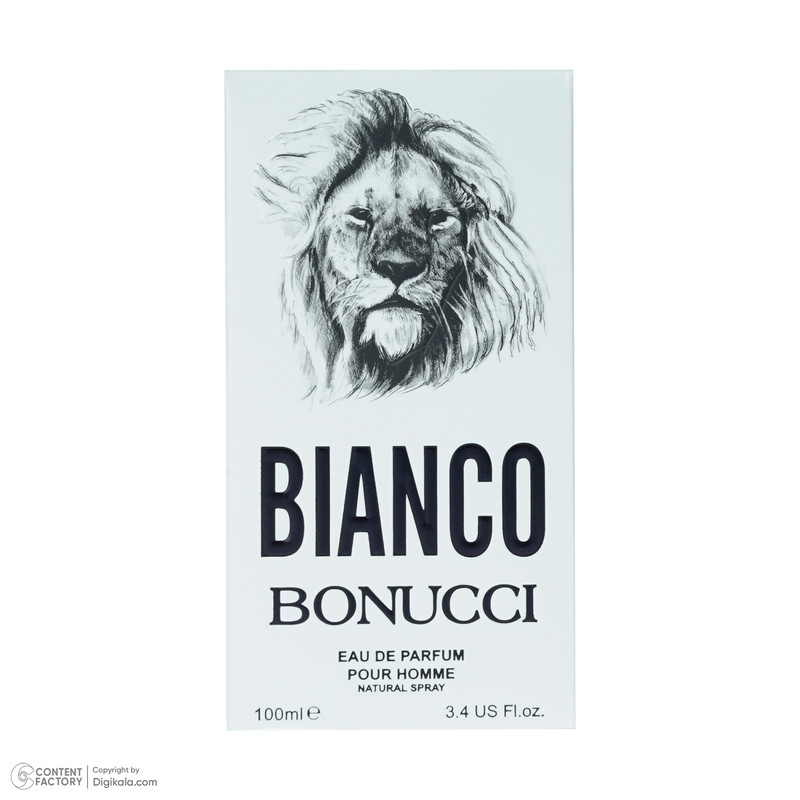 ادو پرفیوم مردانه بونوچی مدل Bianco حجم 100 میلی لیتر