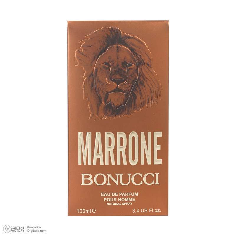 ادو پرفیوم مردانه بونوچی مدل Marrone حجم 100 میلی لیتر