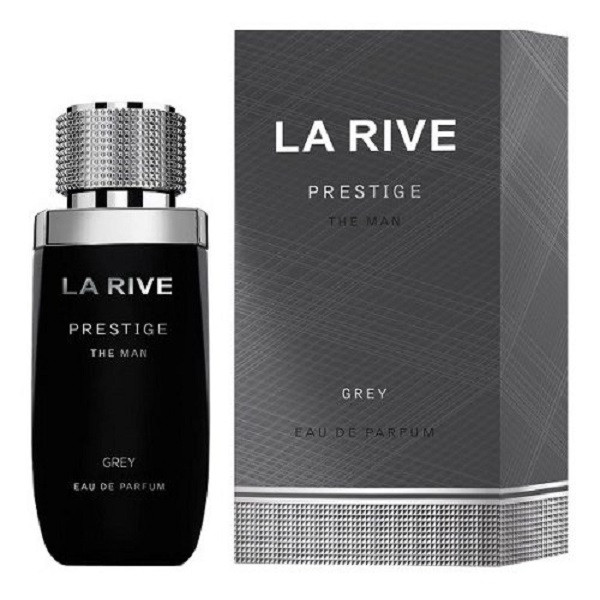 ادو پرفیوم مردانه لا ریو مدل prestige grey حجم 75 میلی لیتر