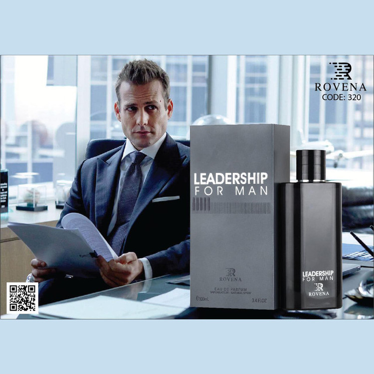 ادو پرفیوم مردانه روونا مدل LEADERSHIP حجم 100 میلی لیتر