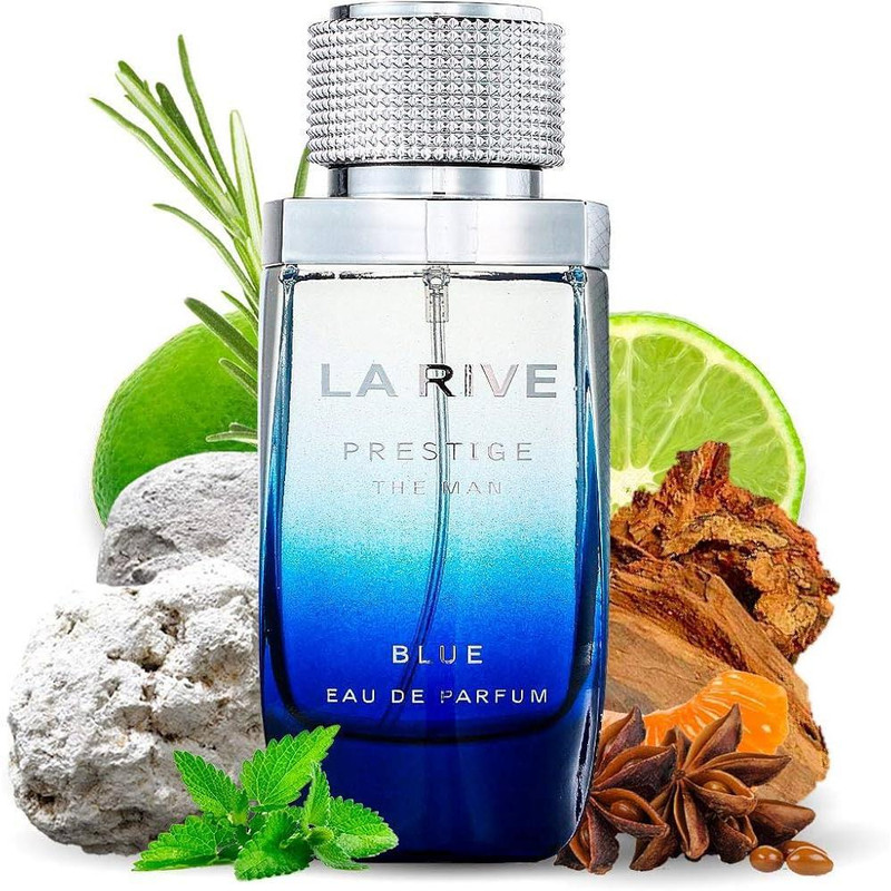 ادو پرفیوم مردانه لا ریو مدل prestige blue حجم 75 میلی لیتر