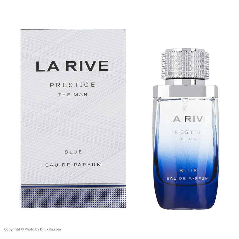 ادو پرفیوم مردانه لا ریو مدل prestige blue حجم 75 میلی لیتر