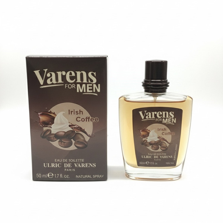 ادوتویلت مردانه اولریک دو وارن مدل Irish coffee با رایحه گرم حجم 50 میلی لیتر