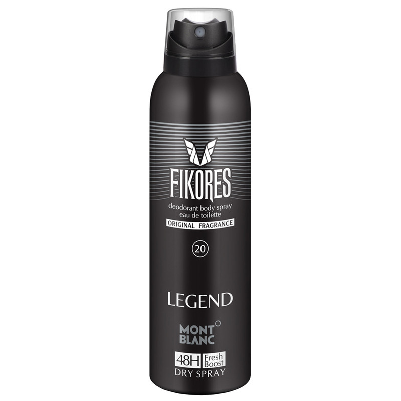 اسپری مردانه فیکورس مدل Mont Blanc Legend حجم 200 میلی لیتر
