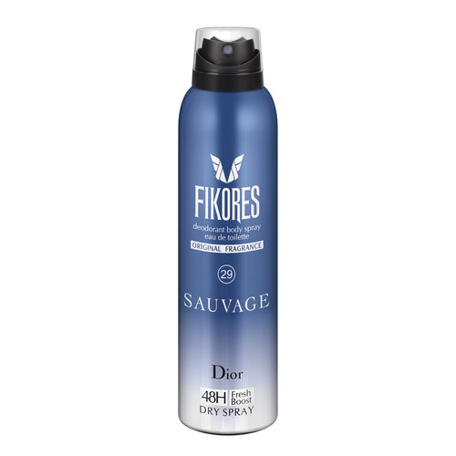 اسپری خوشبو کننده بدن مردانه فیکورس مدل Dior Sauvage حجم 200 میلی لیتر