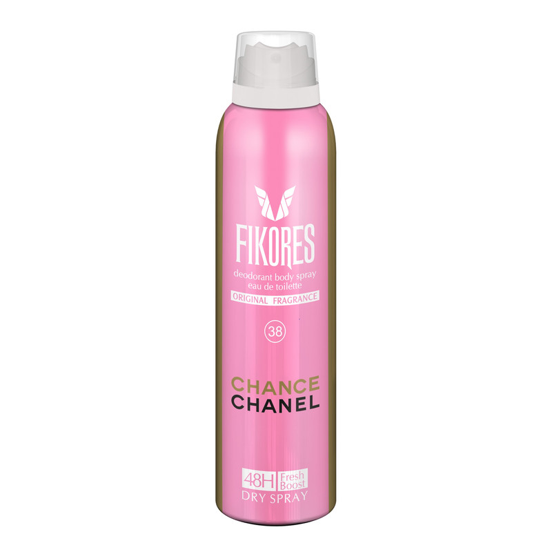 اسپری خوشبو کننده بدن زنانه فیکورس مدل Chance Chanel حجم 200 میلی لیتر