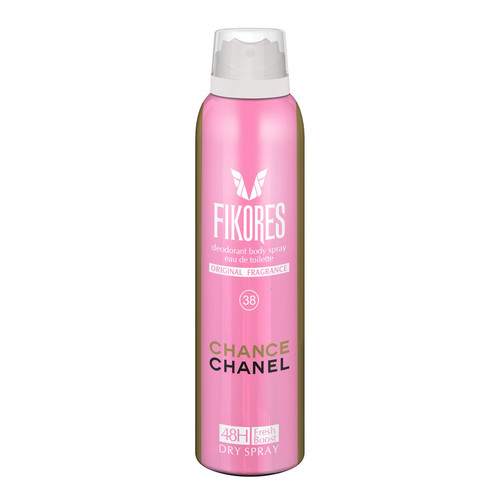 اسپری خوشبو کننده بدن زنانه فیکورس مدل Chance Chanel حجم 200 میلی لیتر